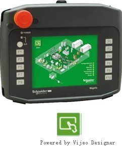 施耐德Magelis XBT GH手持移動(dòng)操作終端 安全可靠的工業(yè)自動(dòng)化解決方案